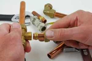 Mencampur Fitting Kuningan dan Tembaga