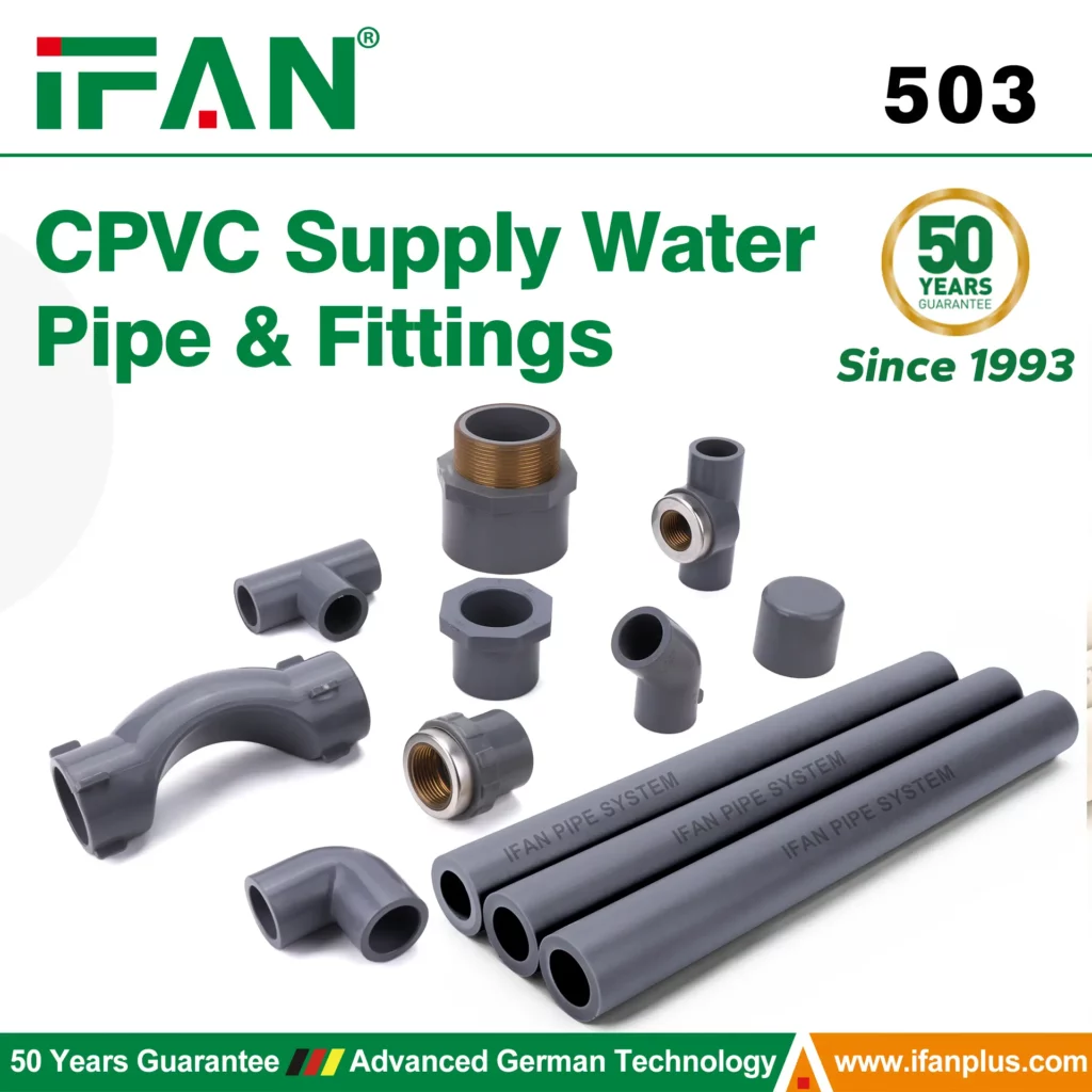 503 CPVC Supply Water Pipe & Fittings (ASTM F439)