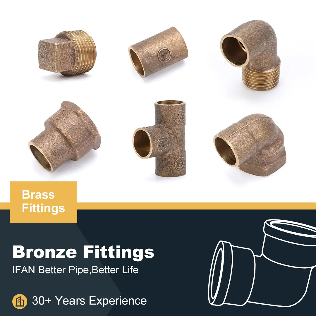 Bronze Color Pipe Fittings