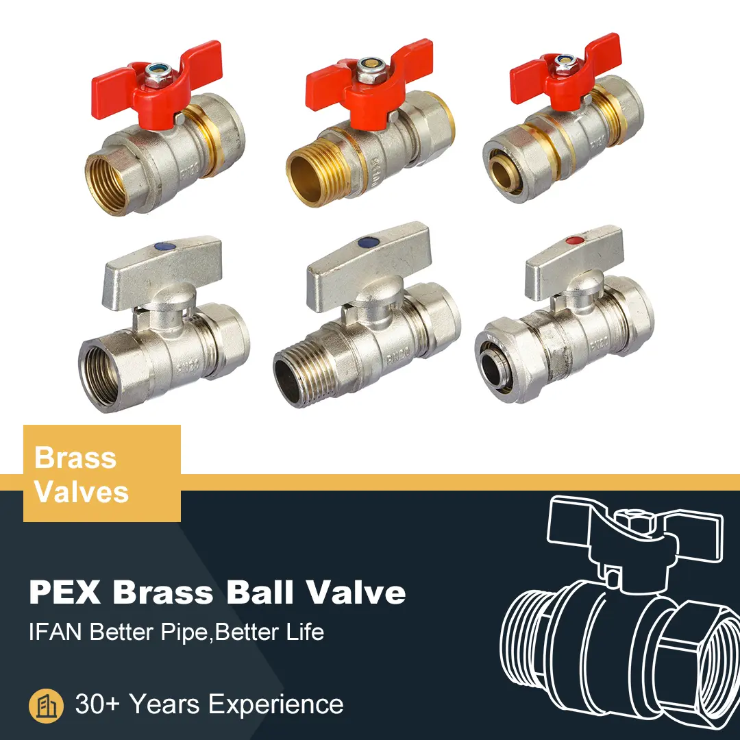 PEX Brass Ball Valve