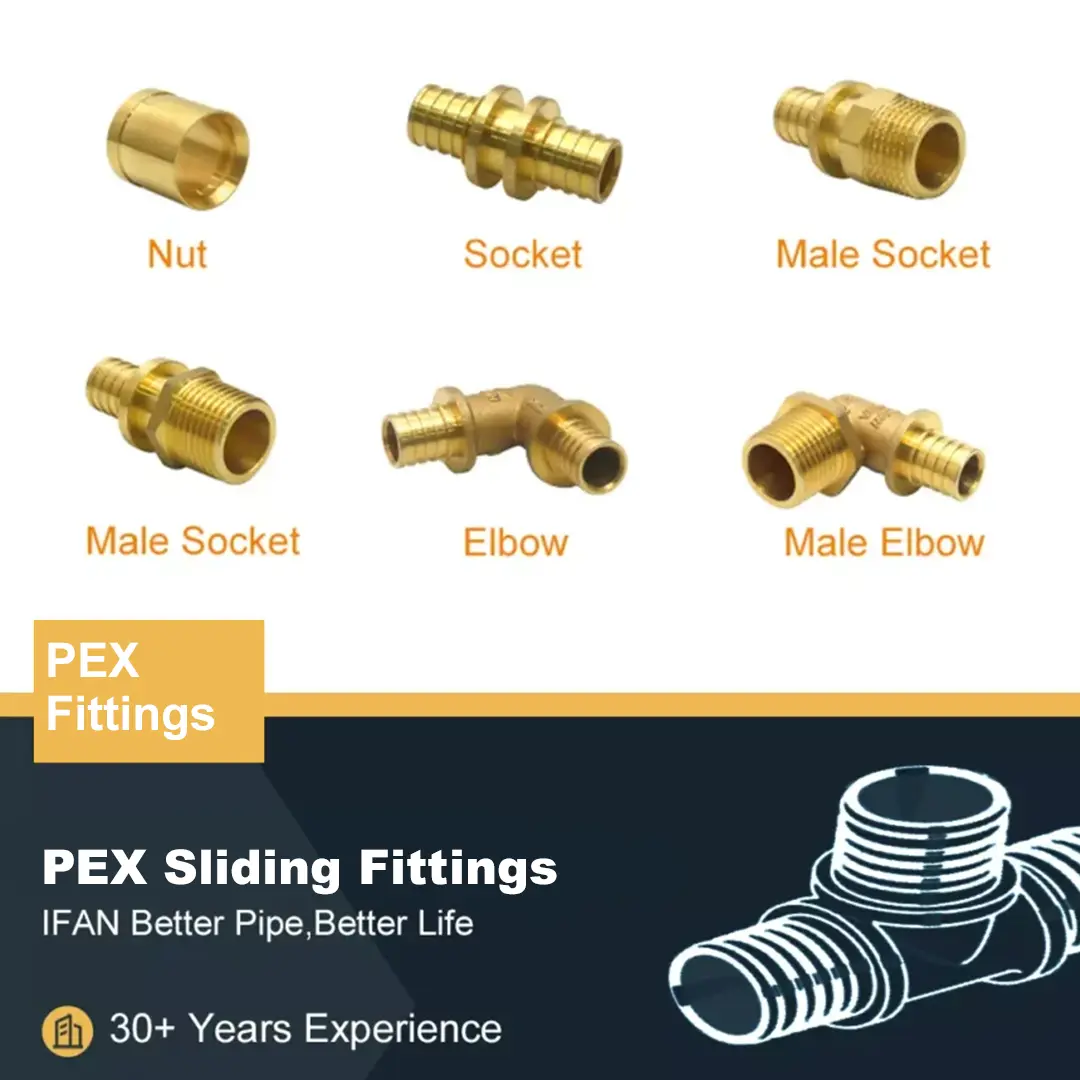 PEX Sliding Fittings