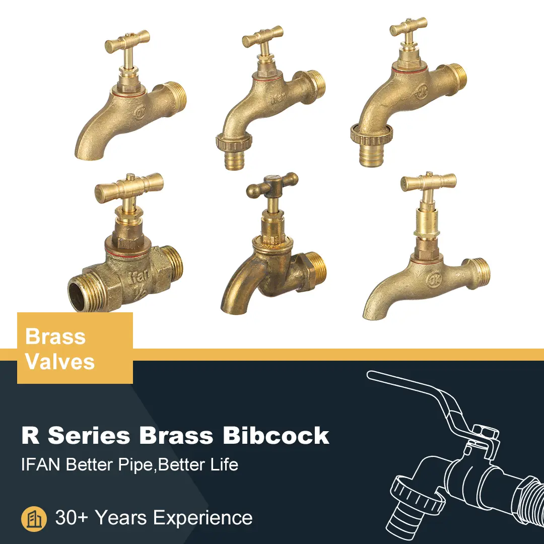 R Series Brass Bibcocks