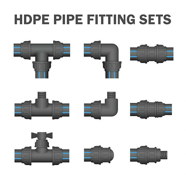 PE pipe fittings