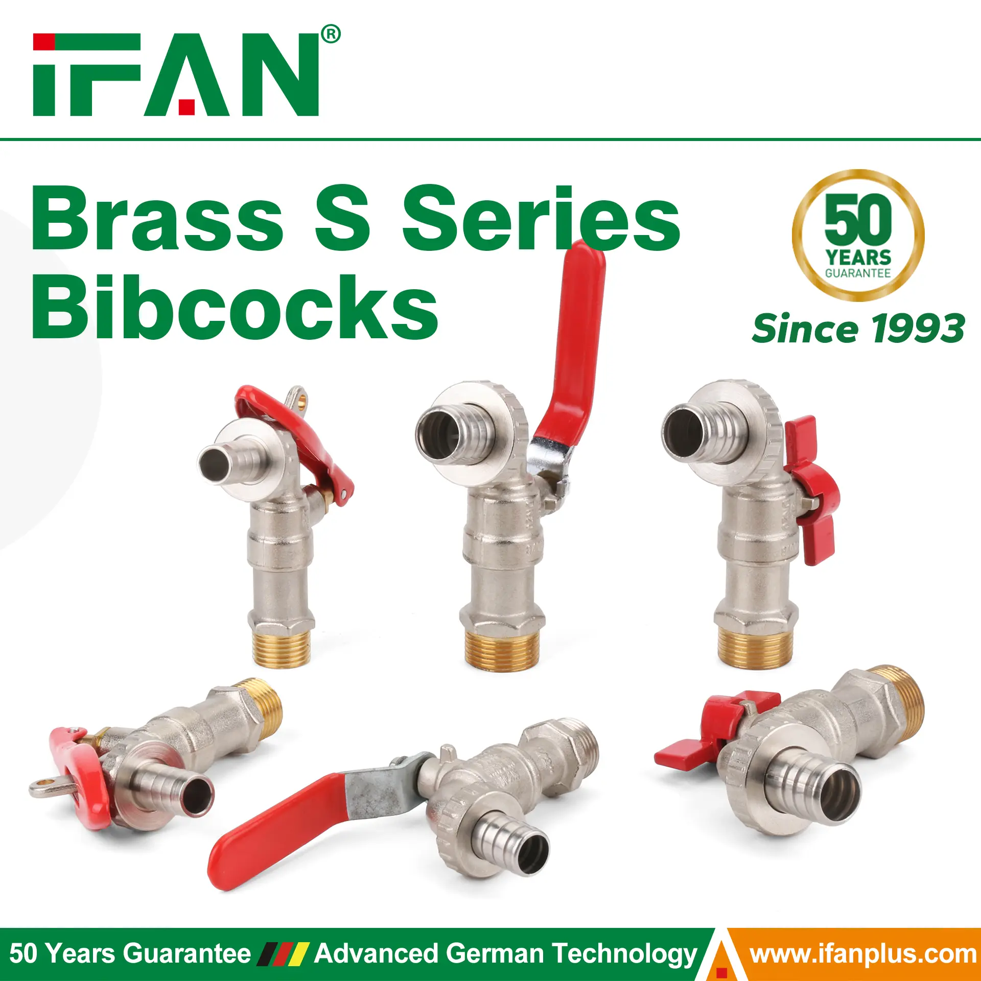 Brass S Series Bibcocks