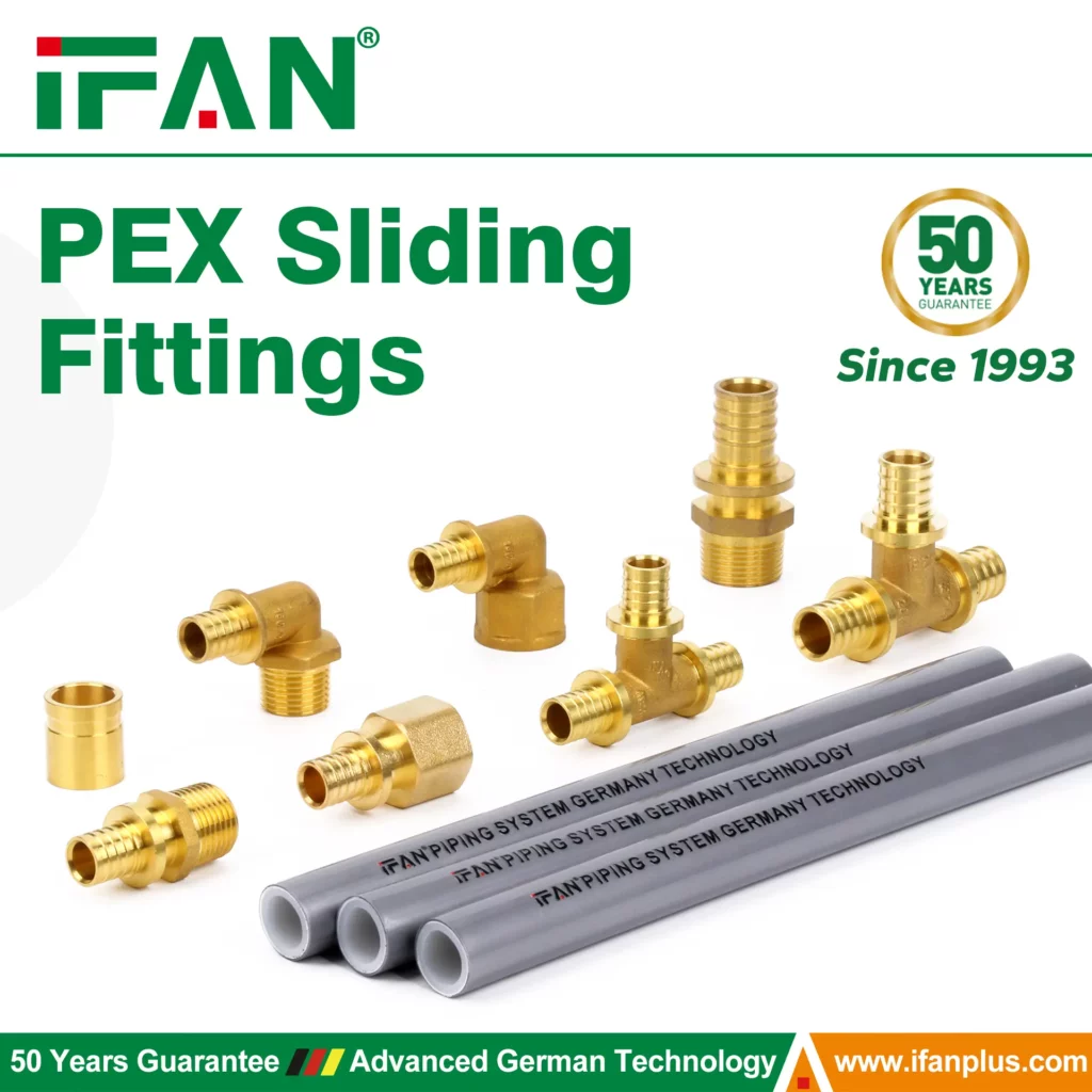 Accesorios deslizantes PEX