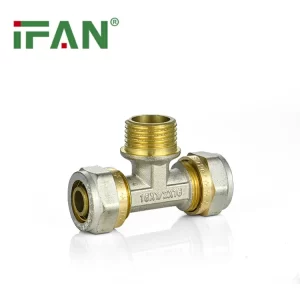 PEX Compression Fittings Male Tee