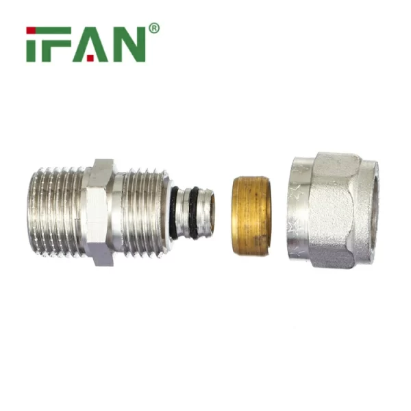 PEX Compression Fittings Male Socket