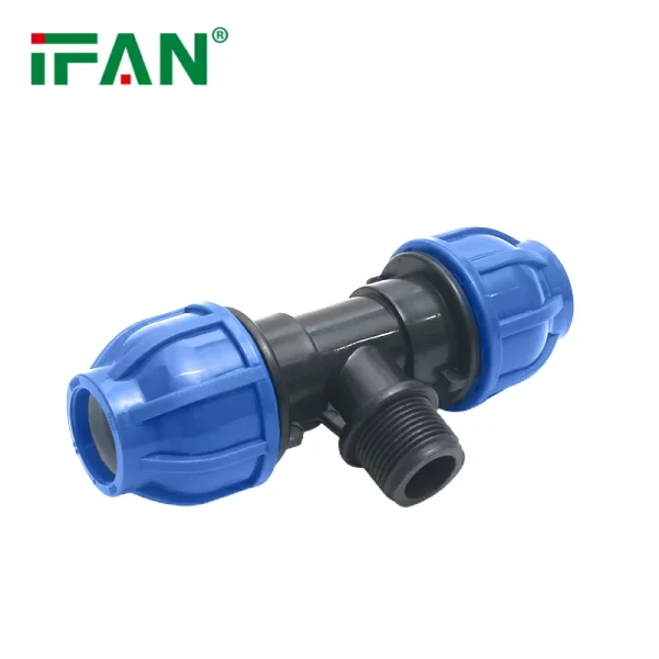 HDPE Pipe Fittings Male Tee