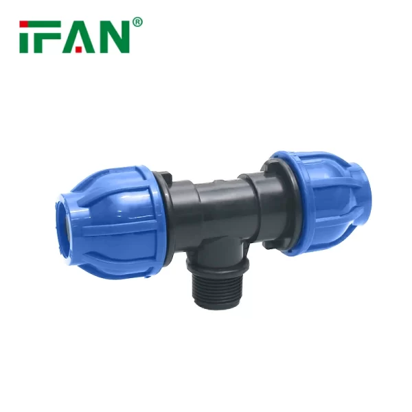 HDPE Pipe Fittings Male Tee