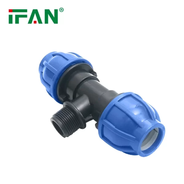 HDPE Pipe Fittings Male Tee