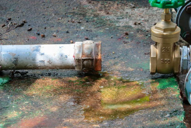 copper water valve