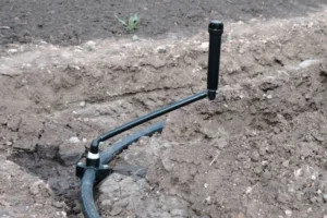 HDPE irrigation pipes