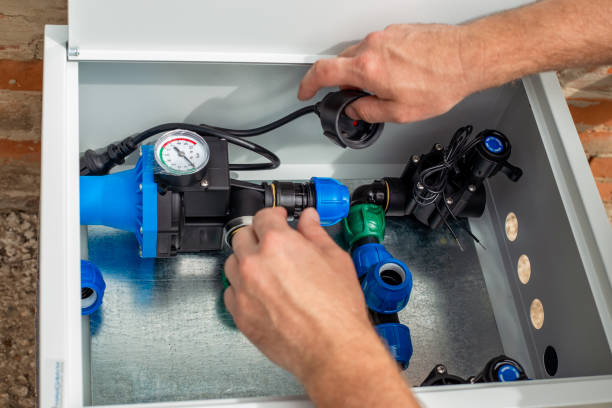 accesorios de HDPE azules