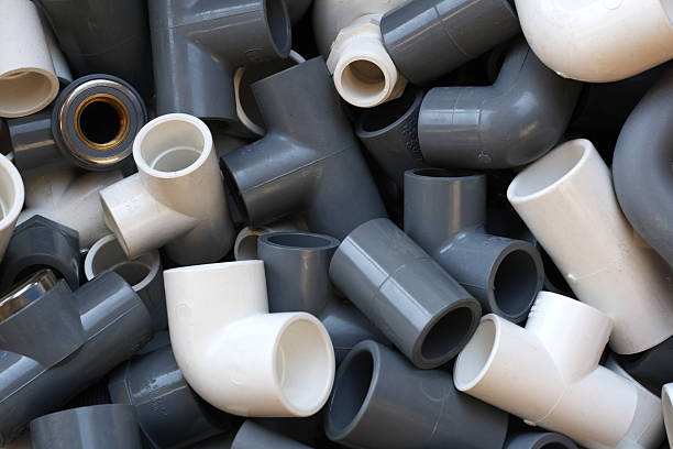 colored PVC pipes