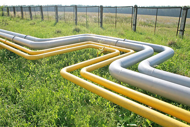 Colored PVC pipe