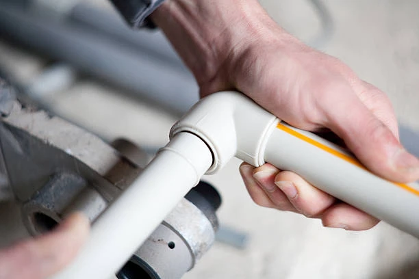 Colored PVC pipe