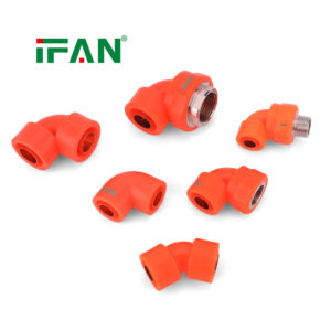 High Quality IFAN PPR Copper Female/Male Thread Elbow