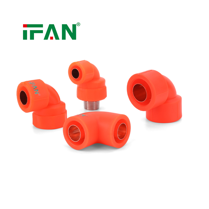 High Quality IFAN PPR Copper Female/Male Thread Elbow - Image 3
