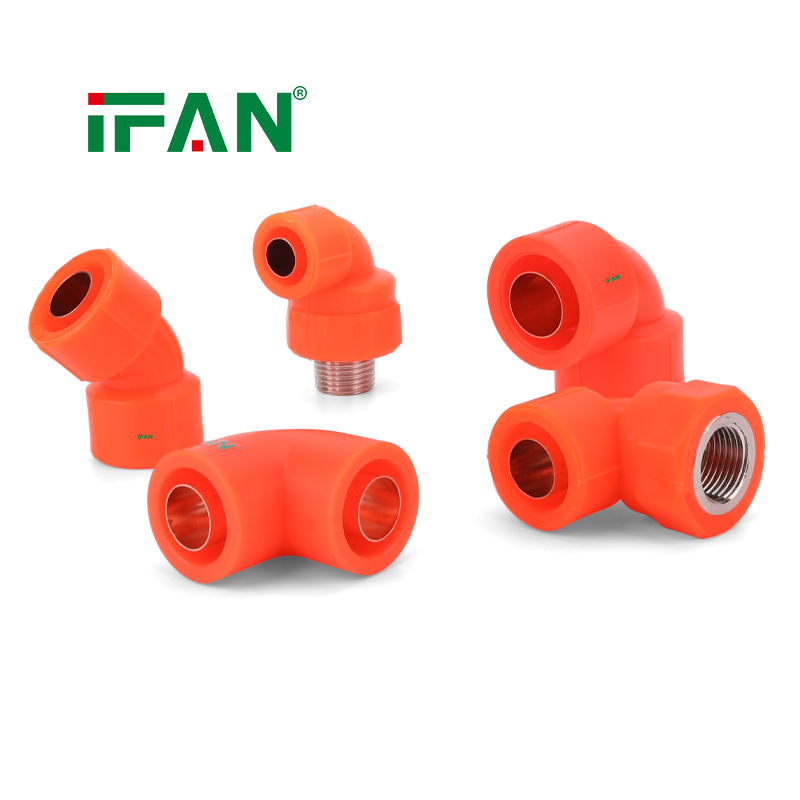 High Quality IFAN PPR Copper Female/Male Thread Elbow - Image 2