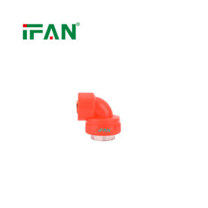 Sturdy and Durable IFAN PPR Purple Copper Female Elbow
