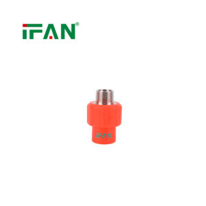 Factory Direct Sales IFAN PPR Copper Male Thread Socket