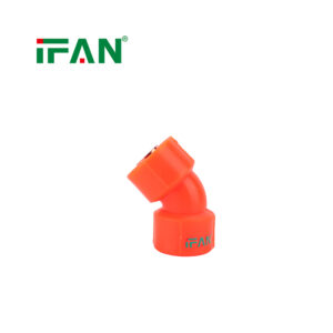 Factory Direct Source IFAN PPR Brass 45° Elbow Fitting